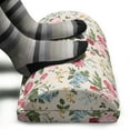 thumbnail image 3 of Vintage Botany Foot Rest, Victorian and Colorful Endemic Flower Bouquets Prettily Blooming, Non-Slip Backing Adjustable Ergonomic Memory Foam Leg Support for Office, Eggshell Multicolor, by Ambesonne, 3 of 5