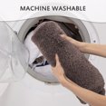 thumbnail image 5 of Carvapet Non-Slip Bath Mat Microfiber Soft Bathroom Mats, 20"x 32", Dark Coffee, 5 of 6