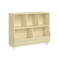 thumbnail image 3 of RiverRidge Kids Catch-All 35in Cubby Bookshelf and Toy Storage Organizer - Light Woodgrain, 3 of 10