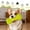 Green, variant on Orange Dog Chew Toy, TPR Bone Shaped Squeaky Dog Toy, Durable Teeth Cleaning Puppy Toy for Small Medium Dogs, Interactive Pet Toy for Boredom Relief