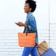 thumbnail image 5 of Bolsa de tela portátil para compras, plegable, Oxford, 600D, resistente e impermeable, reutilizable, ideal para ir al supermercado y al mercado. Aestivo | Naranja | AESTIVO, 5 of 6