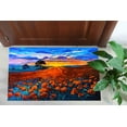 thumbnail image 6 of Office Rugs, Nursery Rugs, Salon Rugs, Floral Rugs, Filed Landscape Rugs, Red Rugs, View Rugs, Bath Rugs, Sunset Rug, Salon Decor Rugs, 3.3'x5' - 100x150 cm, 6 of 8