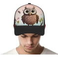 thumbnail image 4 of Owl Lover Baseball Cap Classic Golf Cap Soft Dad Hat Multicolor Adjustable Low Profile Hat Unisex, 4 of 6