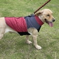 thumbnail image 5 of HKYSANG Dog Cold Weather Coat Fleece Lining Winter Vest Pet Puffer Warm Clothes for Small Medium Large Dogs (X-Small, Red), 5 of 8