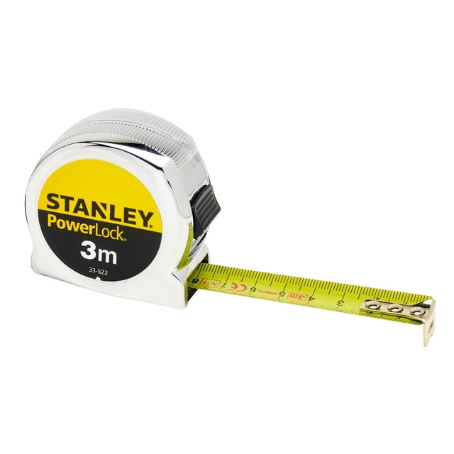 Cinta métrica STANLEY Powerlock de 3 m, solo métrica