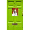thumbnail image 2 of Carolines Treasures SS4691DS1216 Bulldog Flocons de Neige Rouges Anglais Impressions Murales Ou de Porte en Métal Aluminium pour Noël, 2 of 2