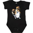thumbnail image 3 of Inktastic Tricolor Papillon Boys or Girls Baby Bodysuit, 3 of 5