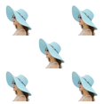 thumbnail image 3 of Sonducket Sombrero para el sol suave y transpirable para la playa - Manténgase fresco y protegido Sombrero de paja para la playa Sombrero de Type2 NO2, 3 of 6