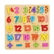 thumbnail image 1 of Rompecabezas de números y alfabeto Montessori para desarrollar habilidades básicas, juguetes de combinación para niños pequeños Número L, 1 of 9