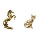 thumbnail image 5 of Elegante Escultura De Caballo Y Gato Hecha A Mano, Figura De Animal De 30 Cm De Alto, Decoración De Mesa, Adorno Artesanal Para Hoteles, Estanterías, Chimeneas, Ligero., 5 of 8