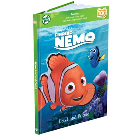 LeapFrog Tag Book Disney Pixar Finding Nemo: Lost and Found Interactive Printed Book