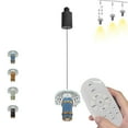 thumbnail image 1 of FSLiving 10W Adjustable Levitate Track Pendant Light J-Type Retractable Track Pendant Light with Remote Control with Dimmable Smart Led Light Adjustable Height for Decor Dining,Oil Blue - 1 Pack, 1 of 6