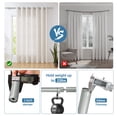 thumbnail image 5 of Urbanest 1" Sullivan Adjustable Curtain Rod, 48"-84", Pewter, 5 of 6