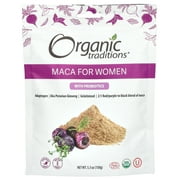 Organic Traditions Maca For Women with Probiotics, 5.3 oz (150 g)