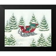 thumbnail image 2 of Baker, Sara 18x15 Black Modern Framed Museum Art Print Titled - Tree Farm Sleigh, 2 of 5