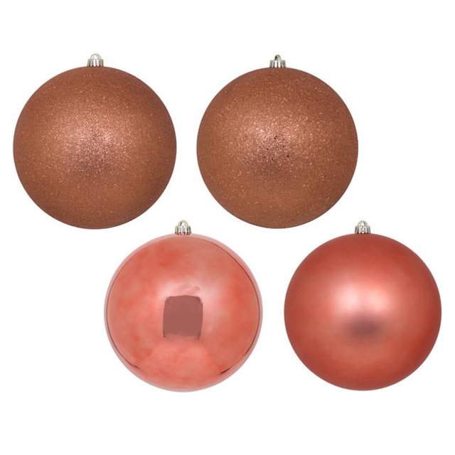 Vickerman N592071DA Boule de Corail 8 Po. 4 Finitions Assorties - 4 par Sac