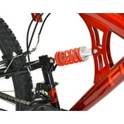 29 Kent Flexor Mens Dual Suspension Mountain Bike, Adult, Ages 13+, Red