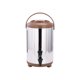 thumbnail image 1 of Inteprter Barriles aislantes de acero inoxidable de gran capacidad para almacenamiento de té imprescindibles para los amantes del té Teteras cubierta de café de acero, 1 of 6