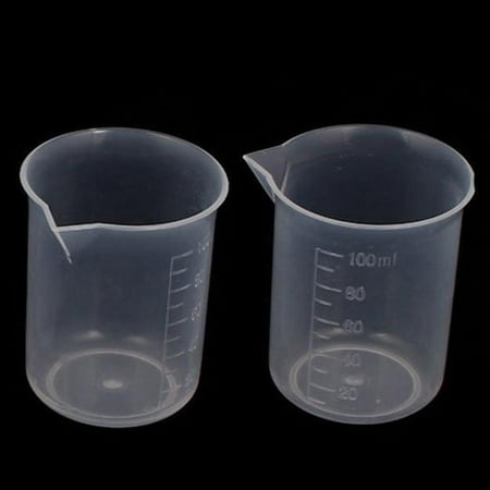 

Wiueurtly Yesteryear Coffee Mug for Cup Beaker Graduated Lab 2 Pcs 100mL Measuring Clear Glass&Bottle Climbing Mug Set Can Glass Napping for Two Mug