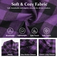 thumbnail image 2 of Flannel Fall Shirts for Women Casual Plaid Tops Long Sleeve Button Down Shirts, 2 of 9