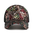 thumbnail image 4 of iHPH7 Mesh Trucker Hat Embroidered Trucker Hat Mesh Hat Summer Hat Adult Sun Hat, Red One Size, 4 of 4
