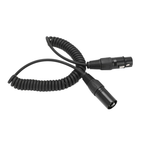 Headset Adapter Cable,Headset Extension Spring Cable Headset Coiled Cable Headphone Extension Cable High-End Performance