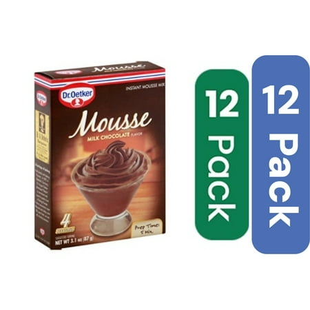 Dr. Oetker Mousse Supreme Chocolate Milk 3.1 oz (Pack Of 12) Dr. Oetker Mousse Supreme Chocolate Milk 3.1 oz (Pack Of 12)