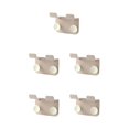 thumbnail image 3 of Wosthever Estante para secador de pelo de montaje en pared, soporte para cepillos autoadhesivo, estante de almacenamiento para el baño en la sala de Rosa 5piezas Wosthever CBP185857, 3 of 6