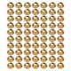thumbnail image 1 of 70 piezas DIY cuentas de plástico simple exquisita joyería DIY cuentas para collar pulsera teléfono móvil cordón 0.315 in oro, 1 of 5