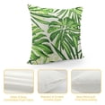 thumbnail image 4 of PHYHOO Throw Pillow Covers Palm Tree Tropical Leaf Square Pillowcase for Home Decor Sofa Car Bedroom Pillow case, 4 of 5