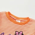thumbnail image 5 of TOWED22 Toddler Baby Boy Halloween Outfit Pumpkin Truck Crewneck Sweatshirt Long Sleeve Shirt Plaid Pants Set Fall Clothes,Orange,2-3 Y, 5 of 7