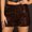 Brown, variant on Sequin Shorts for Women - High Waisted Glitter Sparkly Shorts Concert Outfit Disco Party Music Festival Halloween Clothes S
