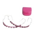 thumbnail image 2 of Accesorios de práctica de decoración temporal Cadena de tirantes de moda DIY Decorativo con rosa, 2 of 9