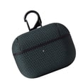 thumbnail image 2 of Reemplazo del protector de la caja del auricular de Bluetooth impermeable de nylon de la cubierta del auricular para Airpods Pro, verde seitruly  EL001782-03, 2 of 2