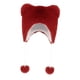 thumbnail image 4 of Gorro de invierno para niños con orejeras, ligero y adorable, para exteriores, con protección para las orejas. Rojo, 4 of 9