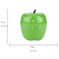 thumbnail image 2 of Mechanical Kitchen Timer Game Count Down Counter Alarm Cooking 60 Minutes, 2 of 3