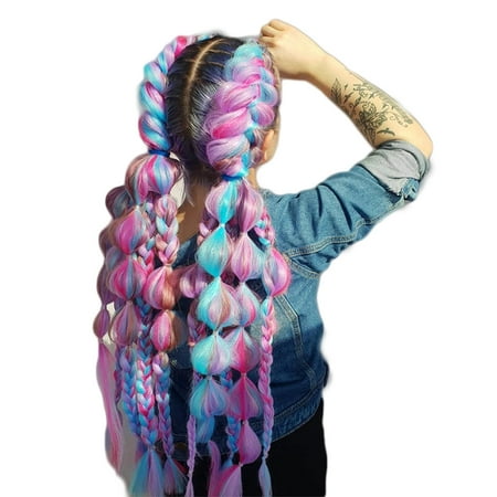 S Noilite 3 Packs Jumbo Braiding Hair Extensions High Temperature