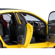 2021 Honda Civic Type R (FK8) RHD (Right Hand Drive) Sunlight Yellow Limited Edition 1/18 Model Car by Autoart