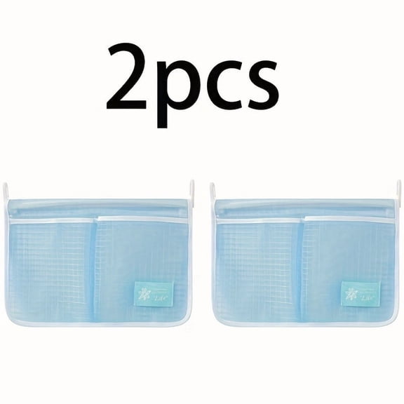 Refrigerator Storage Bag Refrigerator Storage Bag, Hanging Organizer for Fridge, Kitchen Storage Hanging Bag, Dual Compartment