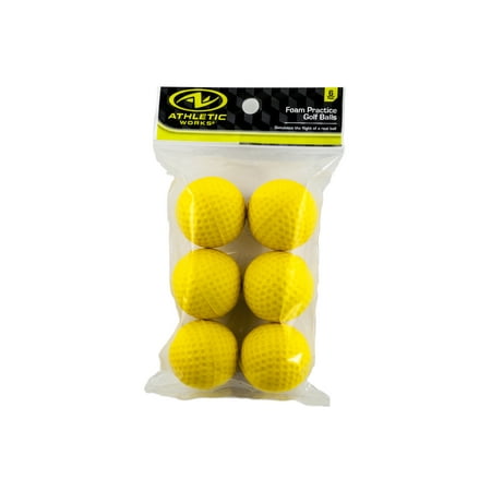 Foam Golf Balls, 6 Pack