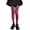 Wine Red-2, variant on Mrotrida Women's Floral Patterned Fishnet Tights Y2k Gothic Flower Lace See Through Pantyhose Stocking