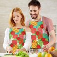 thumbnail image 3 of Pioneer Flower Floral Print Pattern Apron for Women and Men, Cotton Linen Waterproof with Pockets, Adjustable, 33x27 Inch for Kitchen, Gardening, BBQ, Salon, 3 of 6