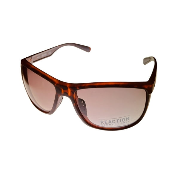 Kenneth Cole Reaction Mens Sunglass MT Tortoise Wrap, Gradient Len KC1368 52F