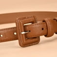 thumbnail image 4 of YooGuoGuo New Luxury Designer Women Genuine Leather Belt High Quality Leather Pin Buckle Adjustable Waistband Fashion Fine Lady Jeans Belt, 4 of 6
