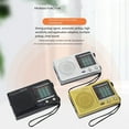EcoNest KK9 Portable Retro AM FM Shortwave Radio Vintage Style Full ...
