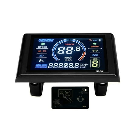 

24-72V For-E-Bike Electric Lcd-S966 Colorful Display Control Panel Agreementno.2