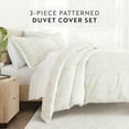 thumbnail image 4 of Duvet Cover Set - Ultra Soft & Breathable - White Farmhouse Spring Vines for King Size Bedding by Comfort Canopy, 4 of 15