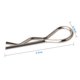 thumbnail image 5 of Universal RC Coche Control remoto Barco Clips de cuerpo de acero inoxidable Pasadores Hebilla en forma de R 1:10 100 Uds Kearding WJ3178-00, 5 of 7