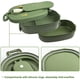 thumbnail image 3 of Fiambrera shaofei a prueba de fugas color verde 1550 ml, 3 of 5