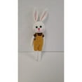 thumbnail image 1 of Handmade Amigurumi Rabbit Toy Buddy Bunny Easter Bunny Doll For Kids Unicex, Brown Boy Rabbit, 5.51 inches, 1 of 2